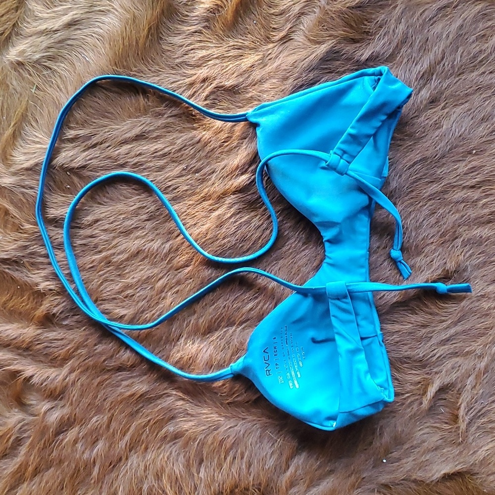 Rvca Solid Crossback Bikini Top - image 3